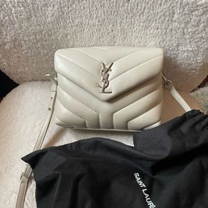Like new YSL toy Lou Lou, cream
